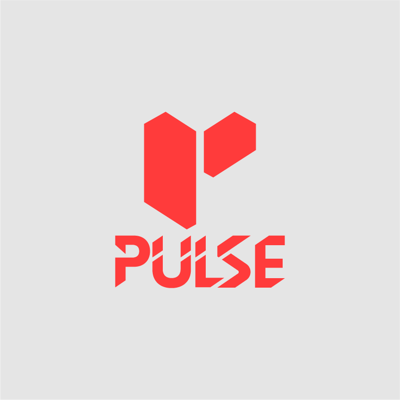 Pulse Fitness Logo - Geometric P Symbol
