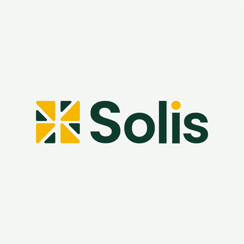 Solis Energy Logo - Sun Symbol