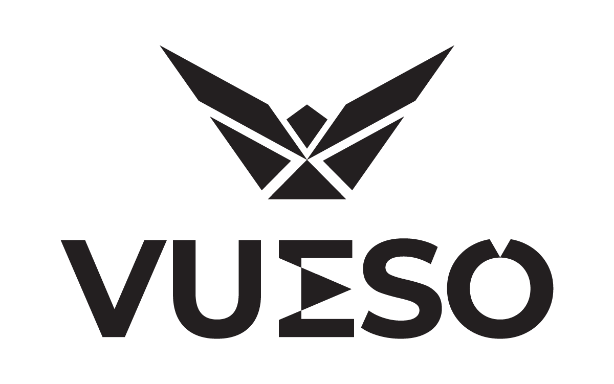 VUESO logo on light background